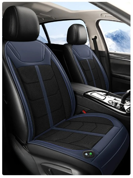 Air Car's – Coussin de siège ventilé & chauffant 4 saisons (DC 12V)