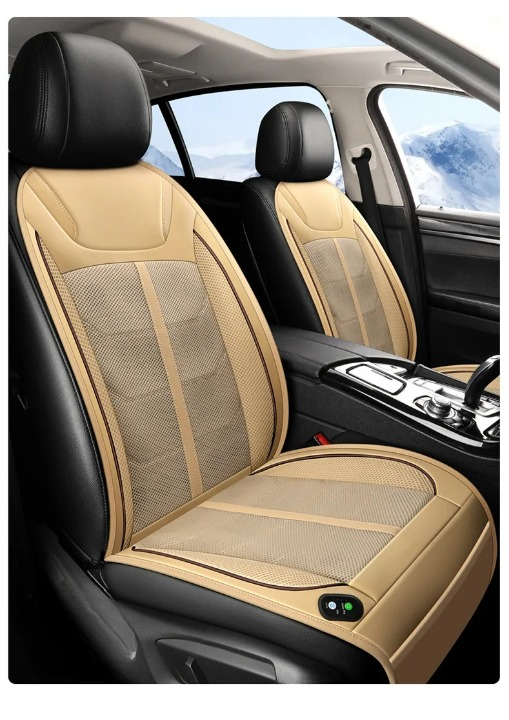 Air Car's – Coussin de siège ventilé & chauffant 4 saisons (DC 12V)